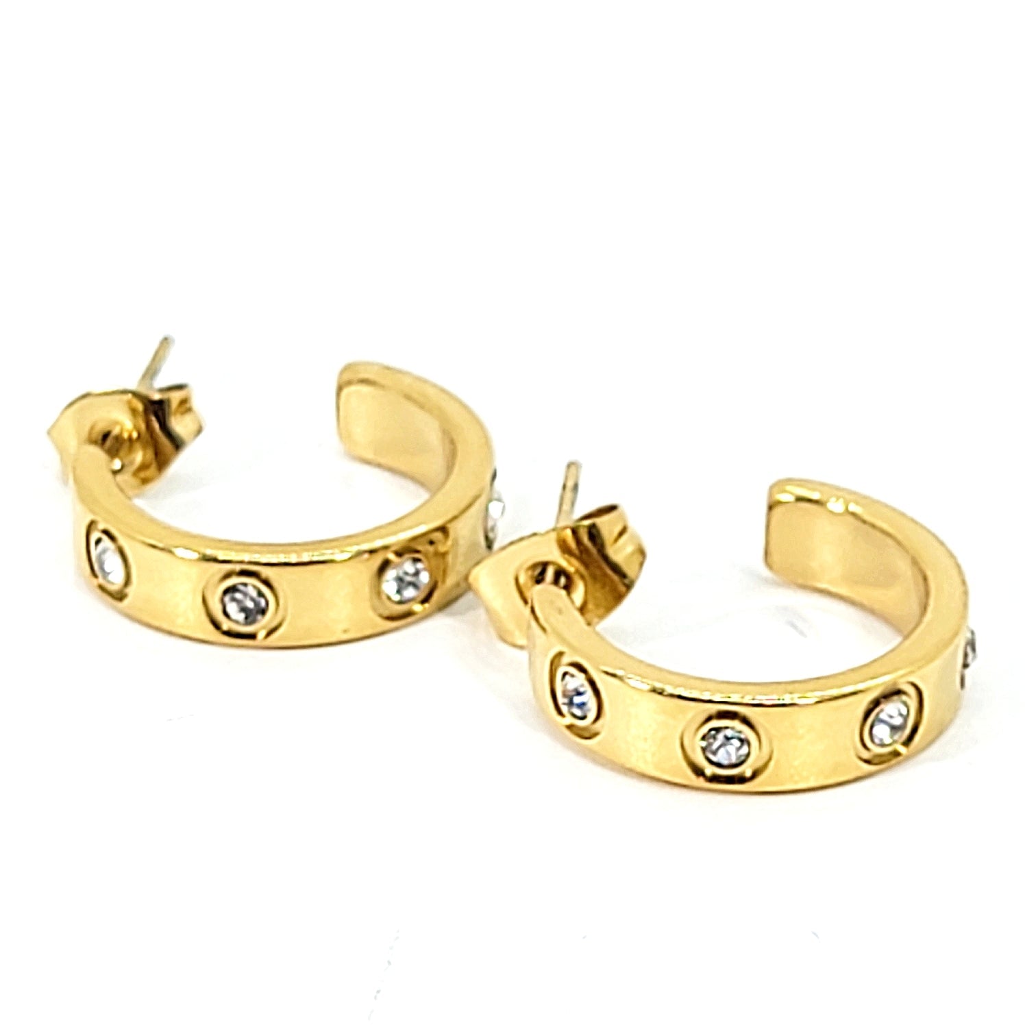 Iconic "Love" Style Hoop Earrings