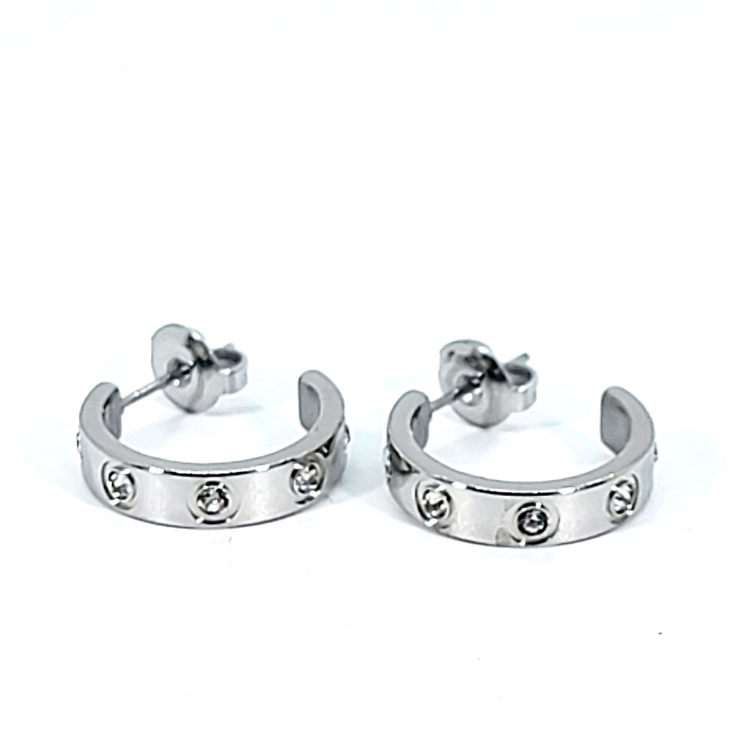 Iconic "Love" Style Hoop Earrings