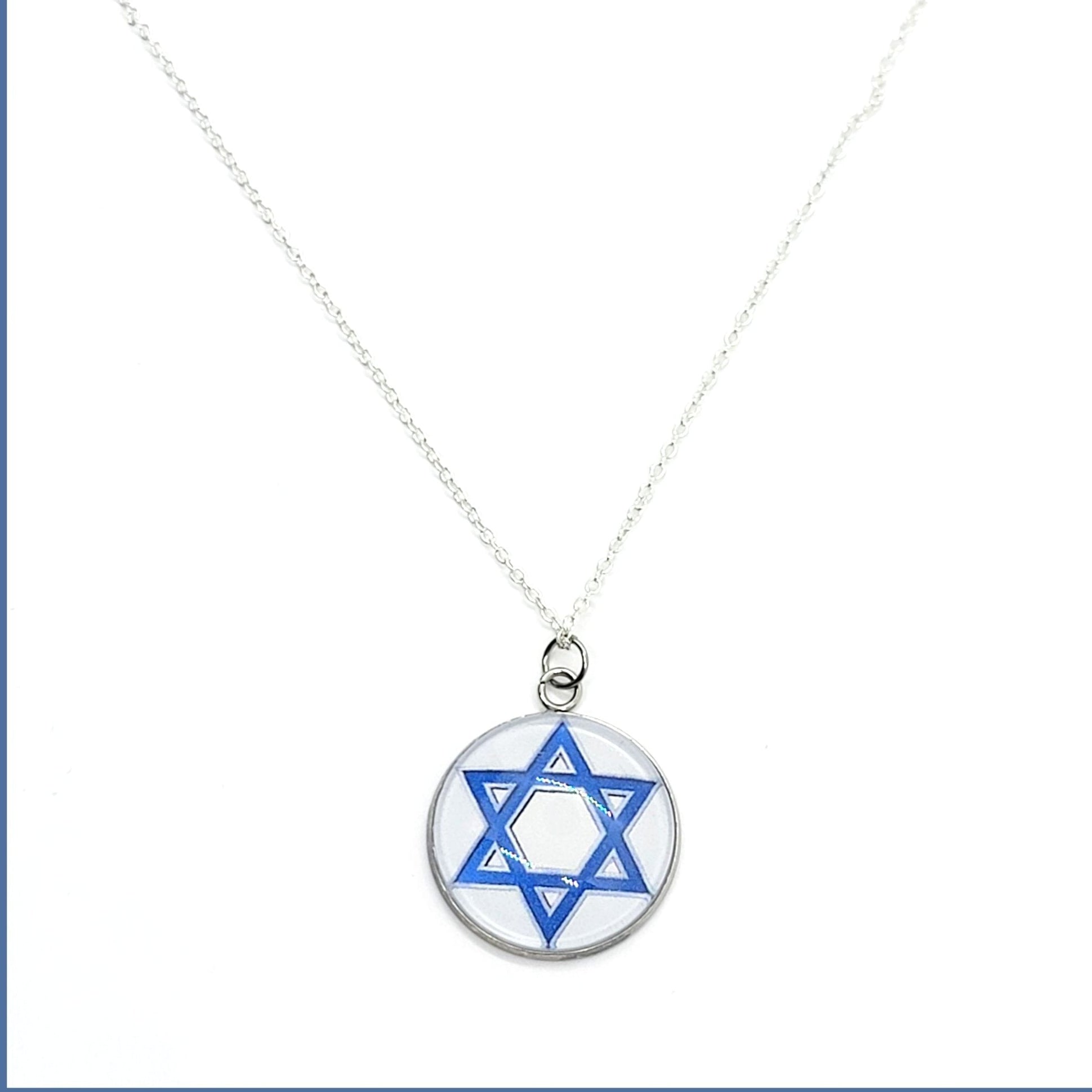Jewish Star - Stand with Israel Necklace