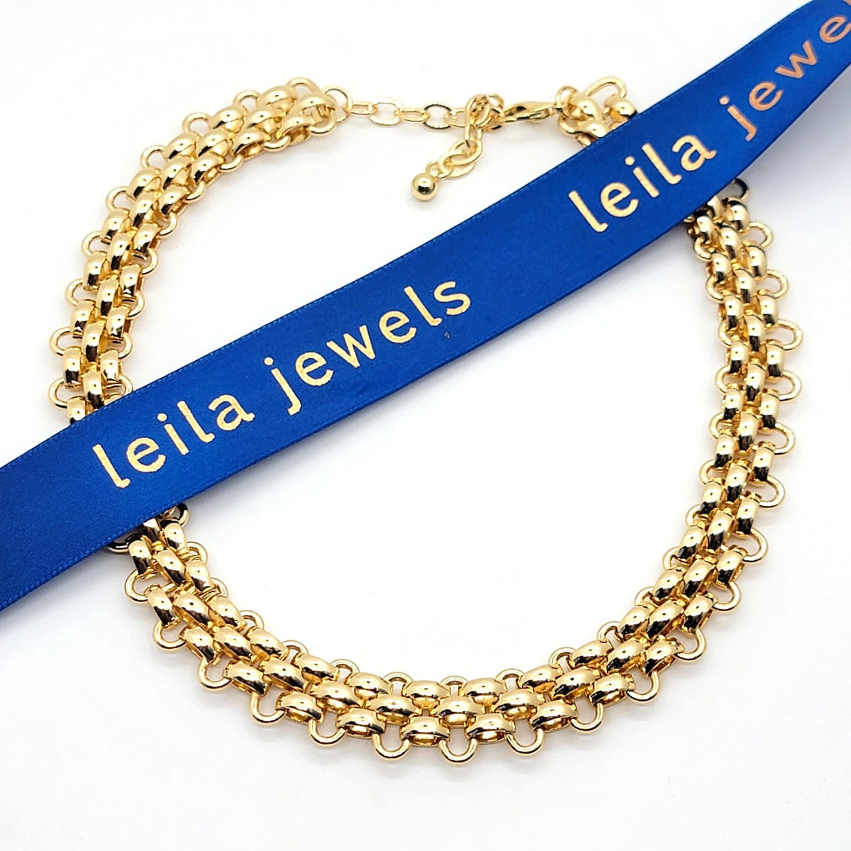 Double Layer Chain Collier Necklace
