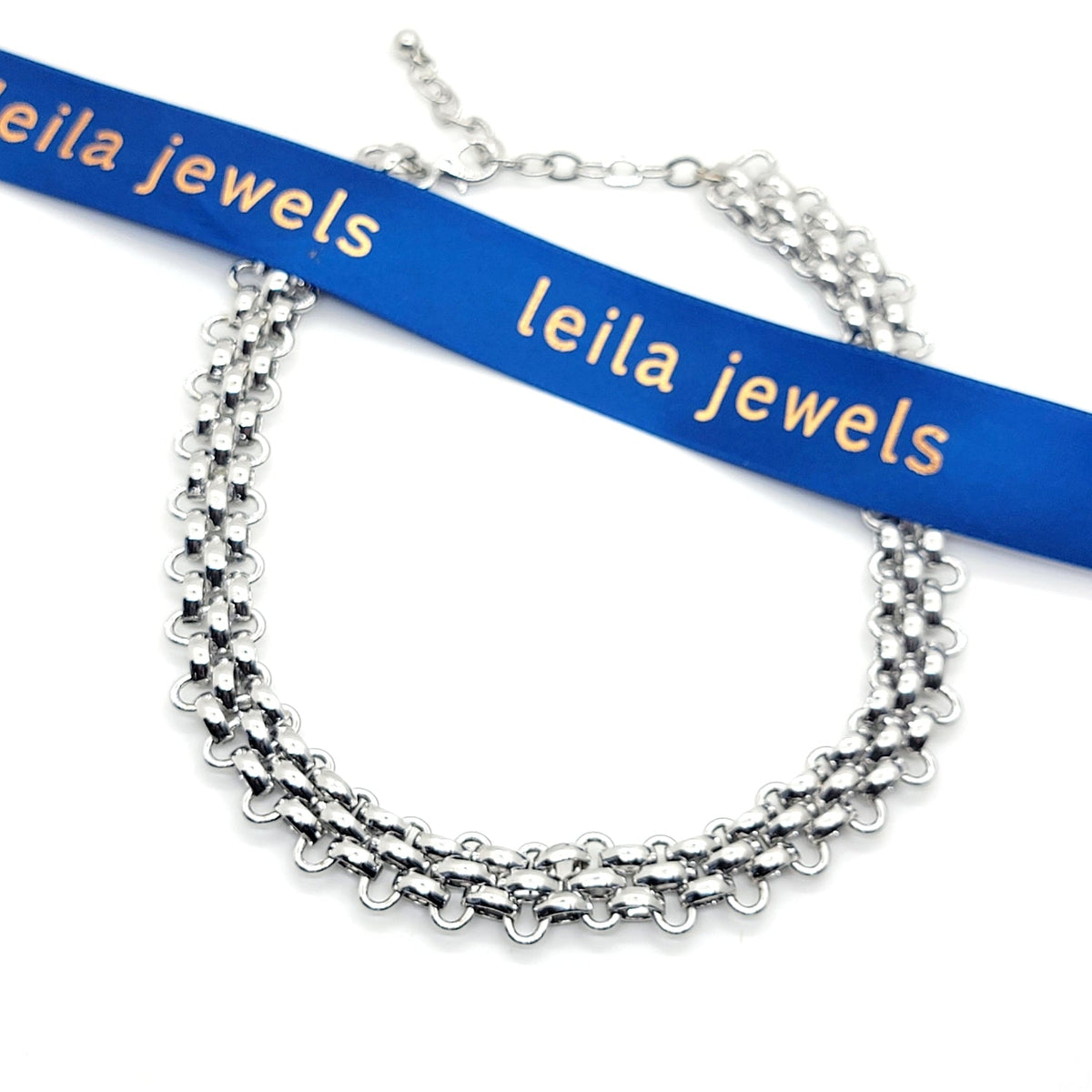 Double Layer Chain Collier Necklace