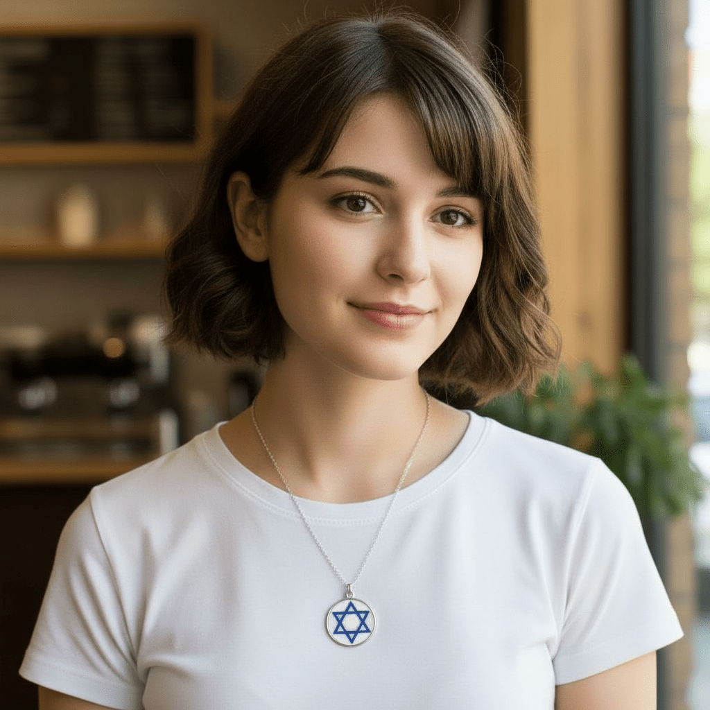 Jewish Star - Stand with Israel Necklace