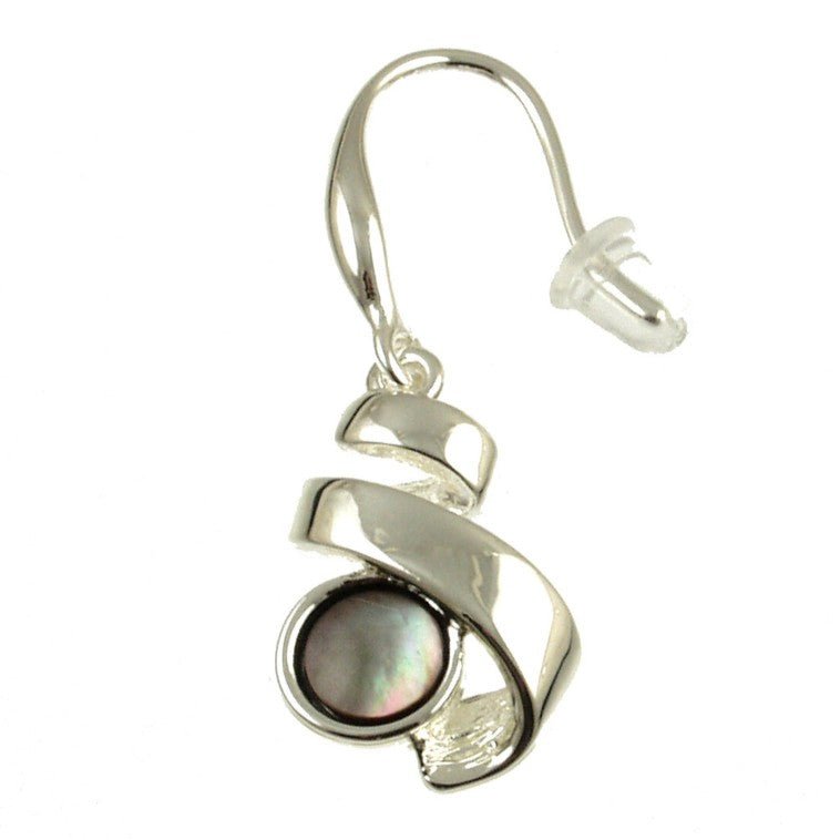 Abalone Ribbon Earrings