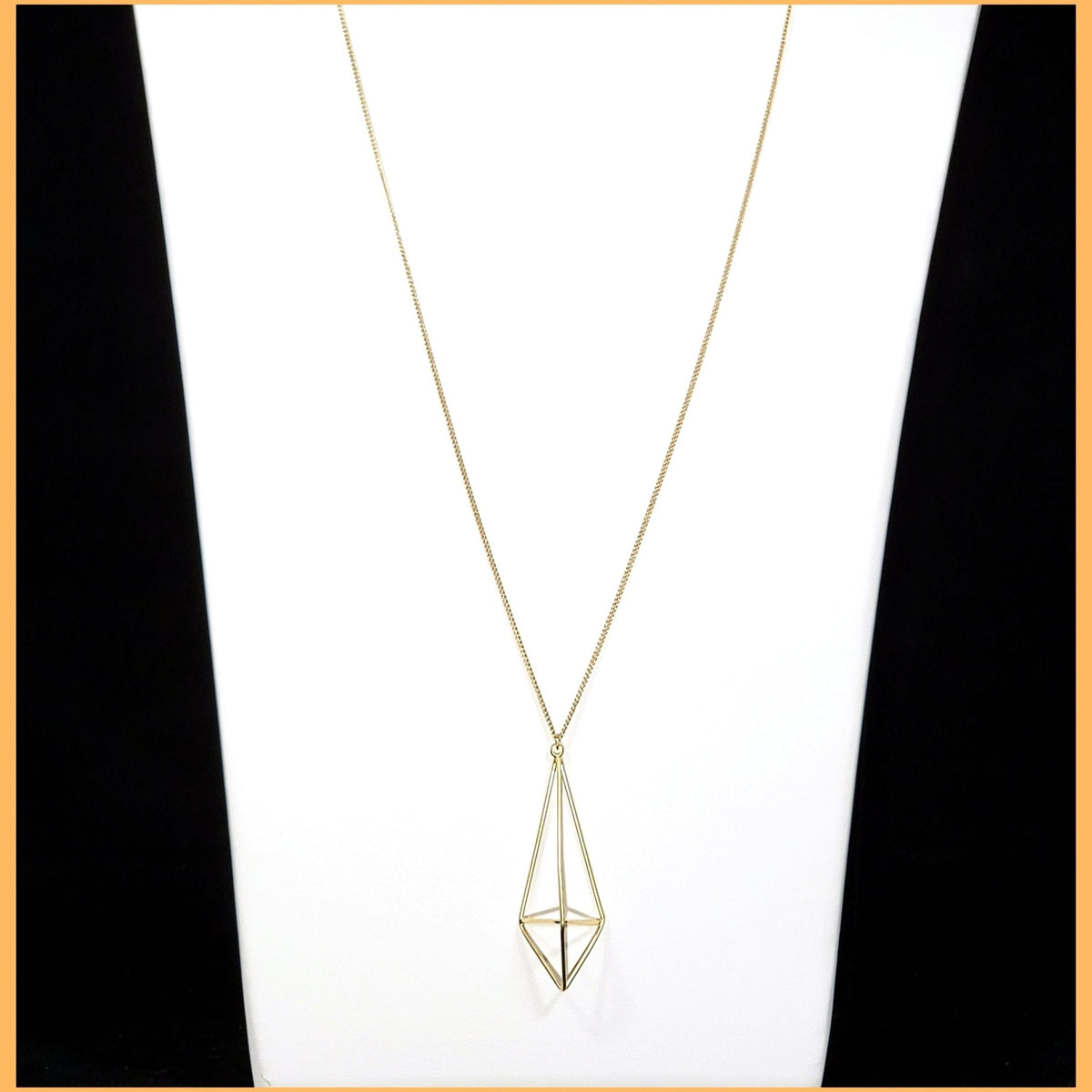 3D Diamond Necklace