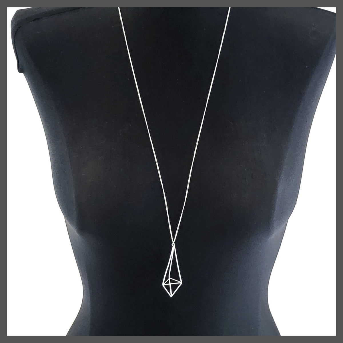 3D Diamond Necklace