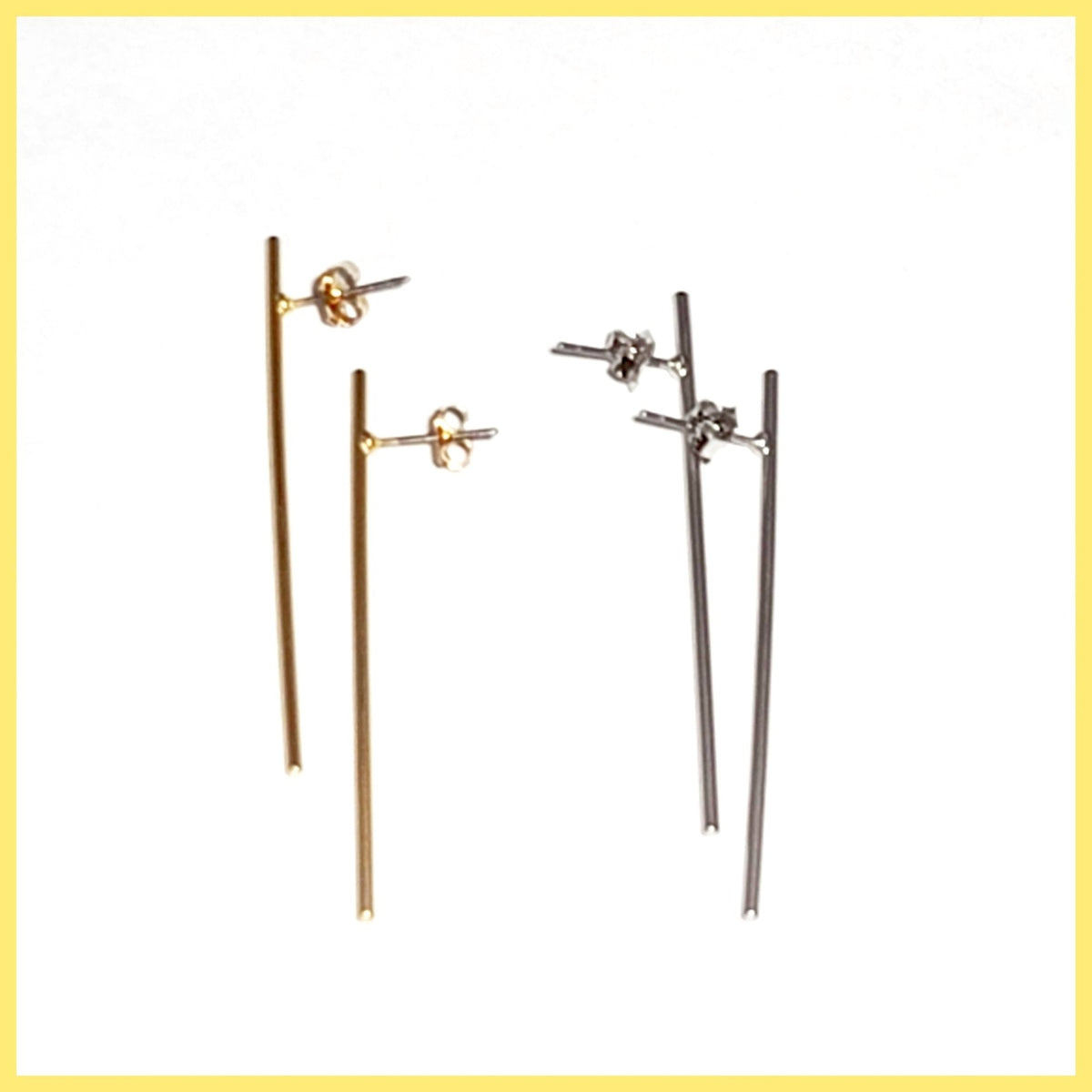 Elongated Ear Studs