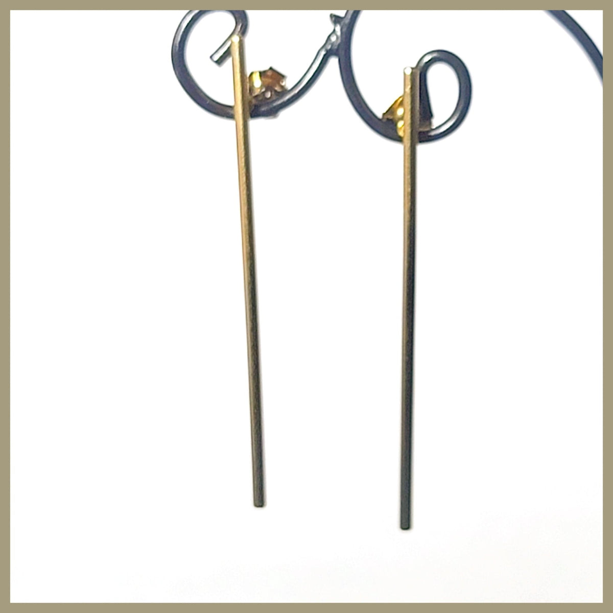 Elongated Ear Studs