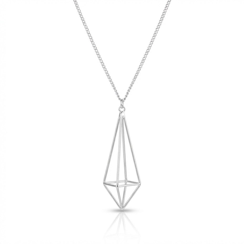 3D Diamond Necklace