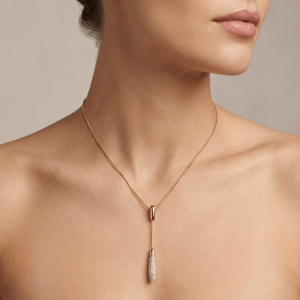 Swarovski Crystal Pavé Pendant Necklace