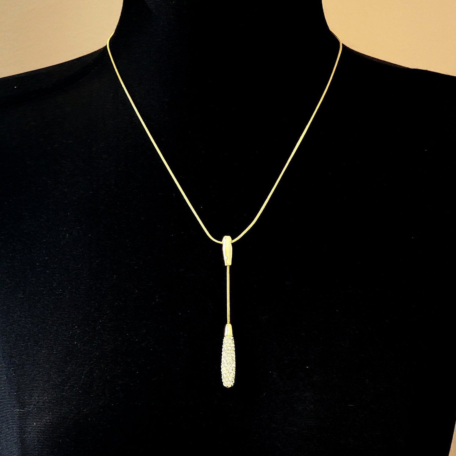 Swarovski Crystal Pavé Pendant Necklace