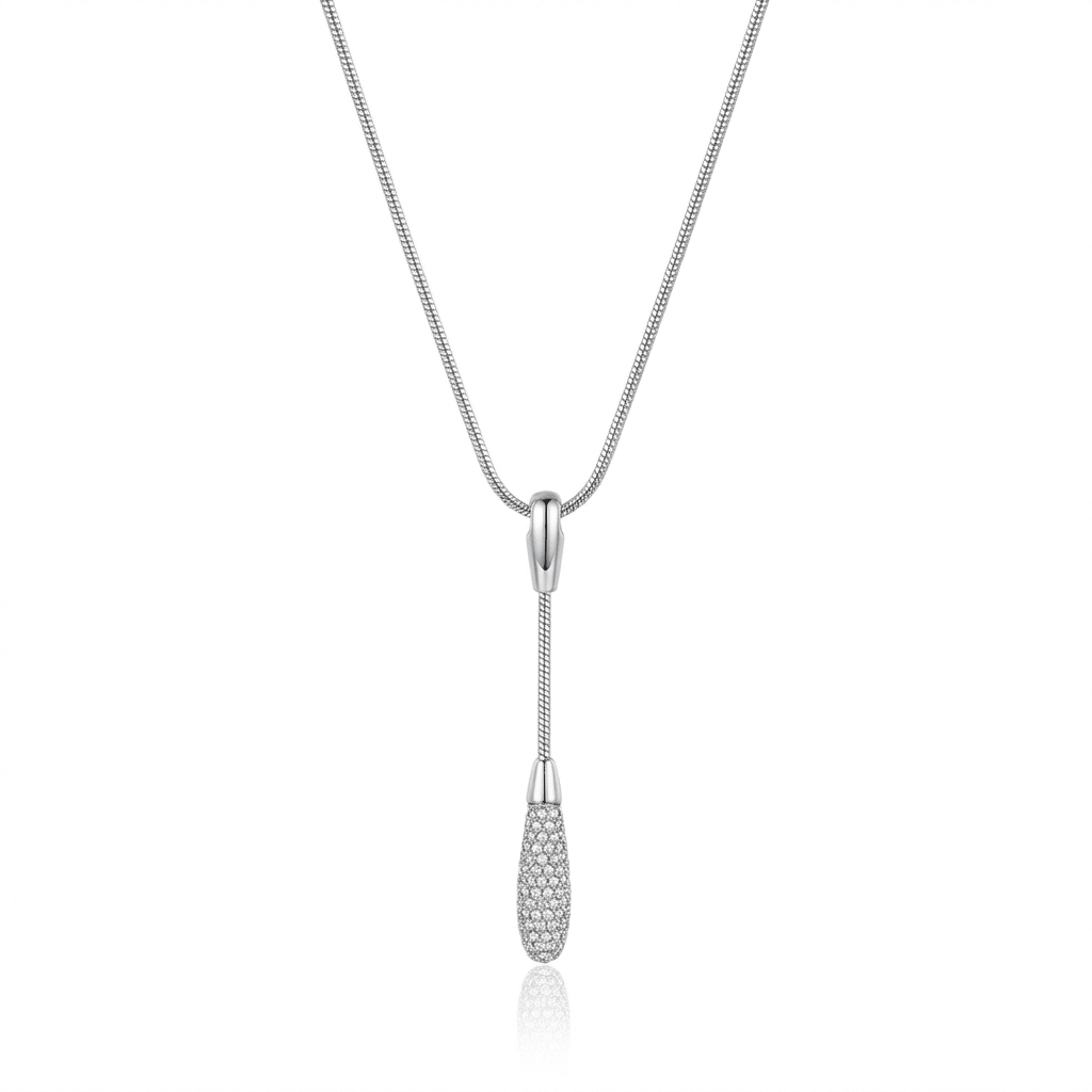 Swarovski Crystal Pavé Pendant Necklace