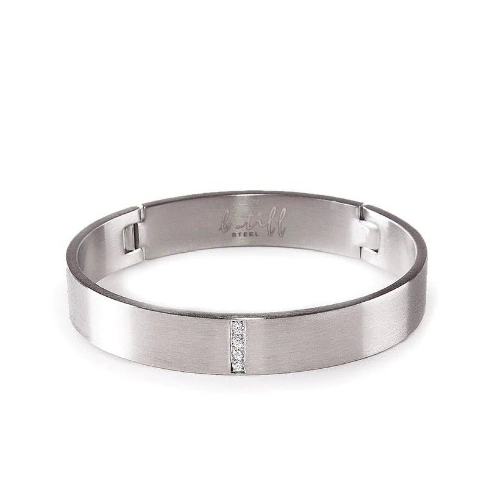 B. Tiff 4-Stone Pavé Bangle Bracelet