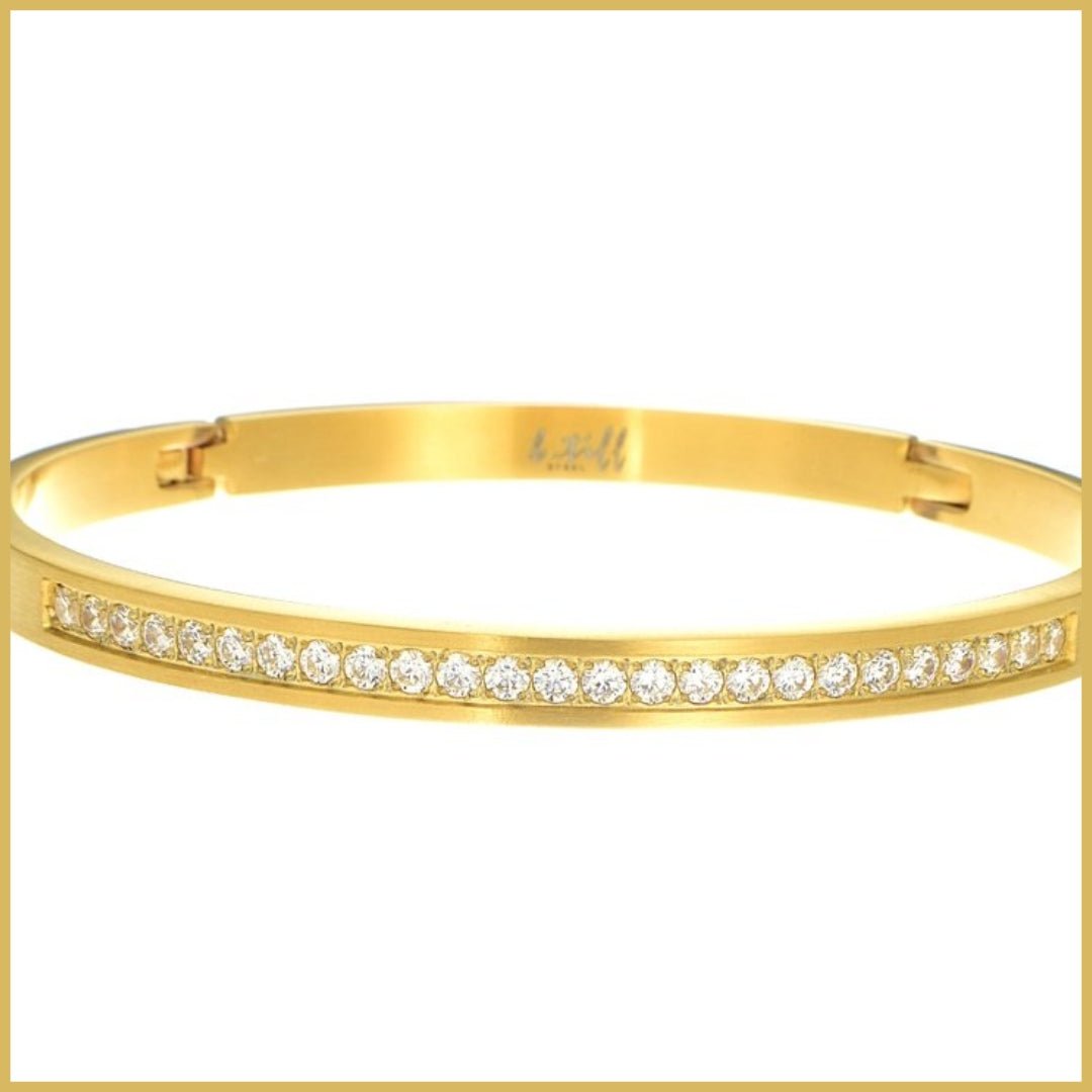 Matte Half Eternity Bracelet