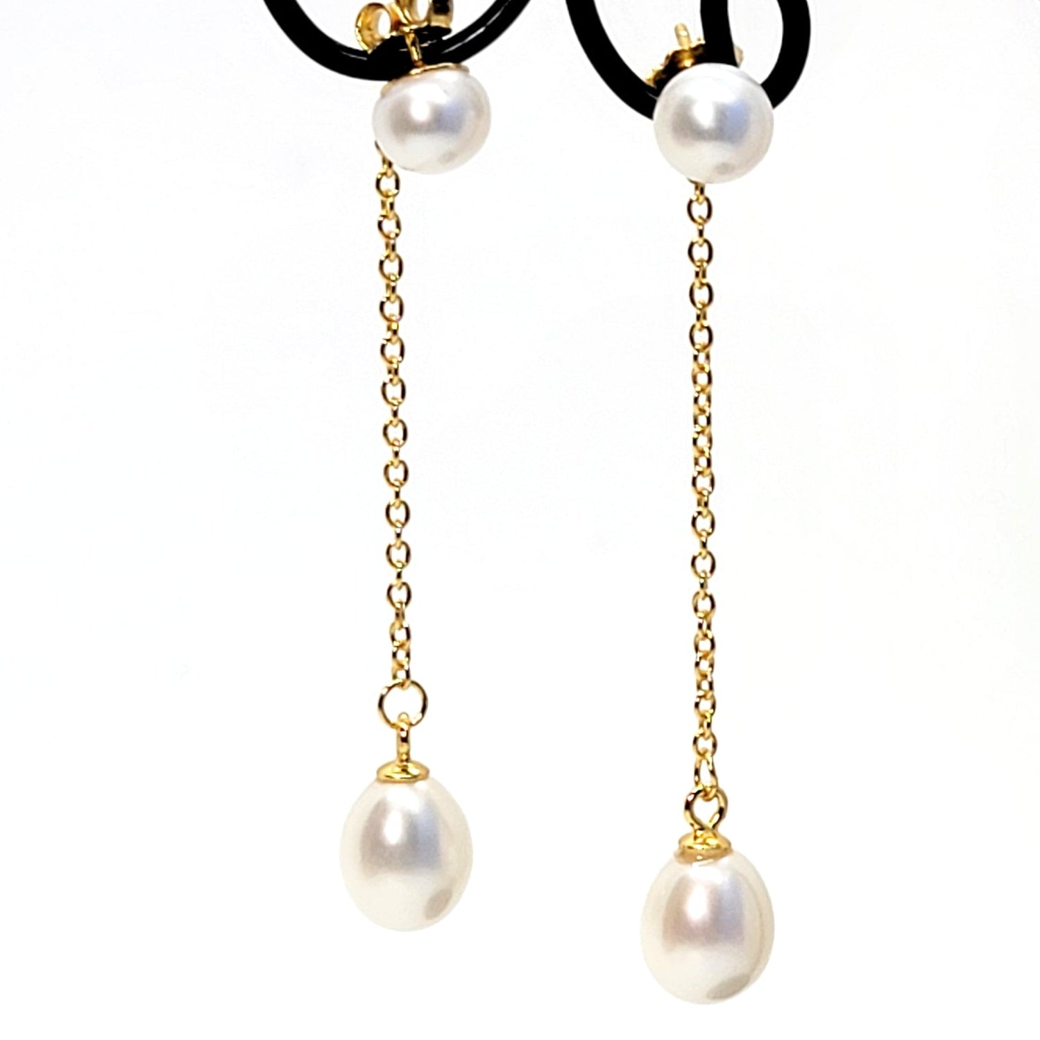Pearl Dangle Earrings