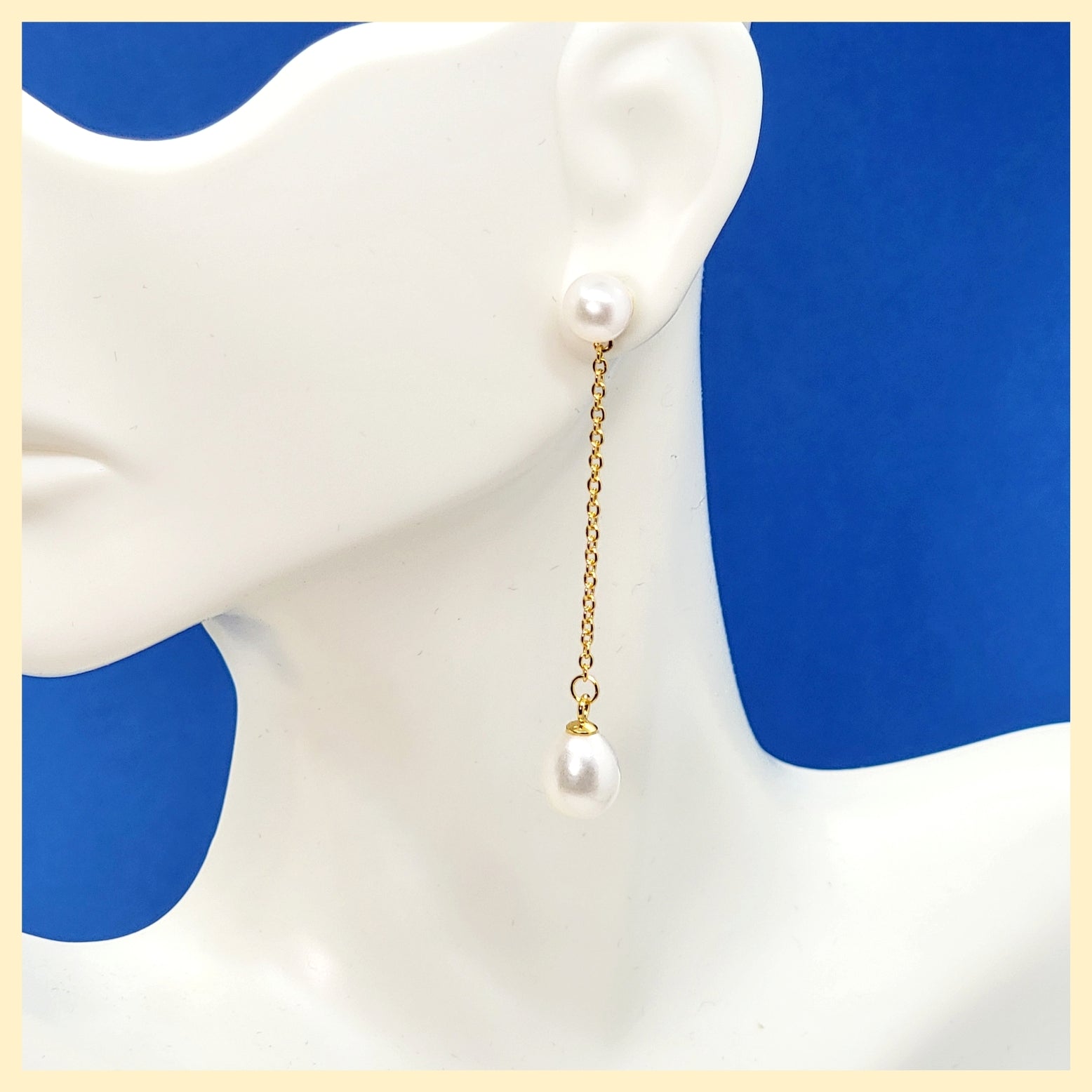 Pearl Dangle Earrings