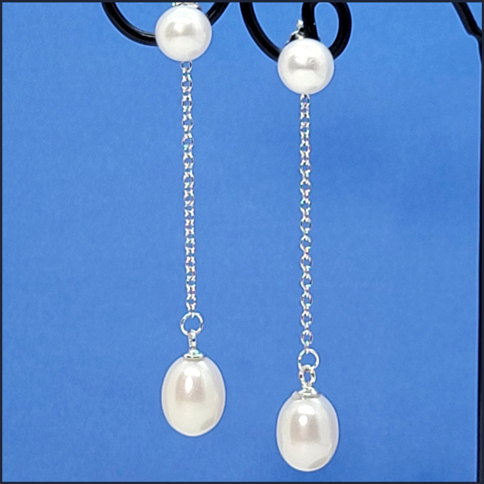 Pearl Dangle Earrings