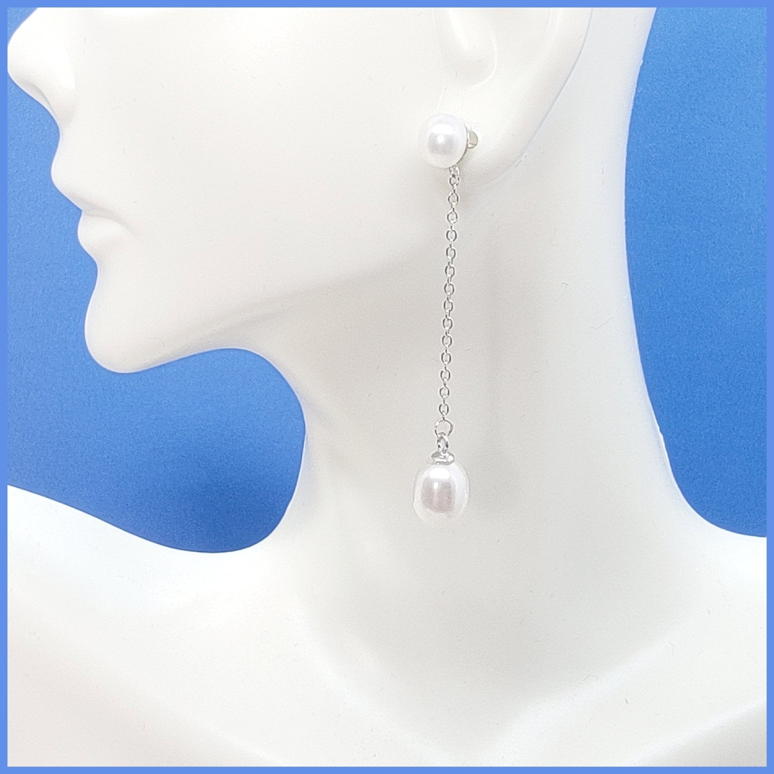 Pearl Dangle Earrings