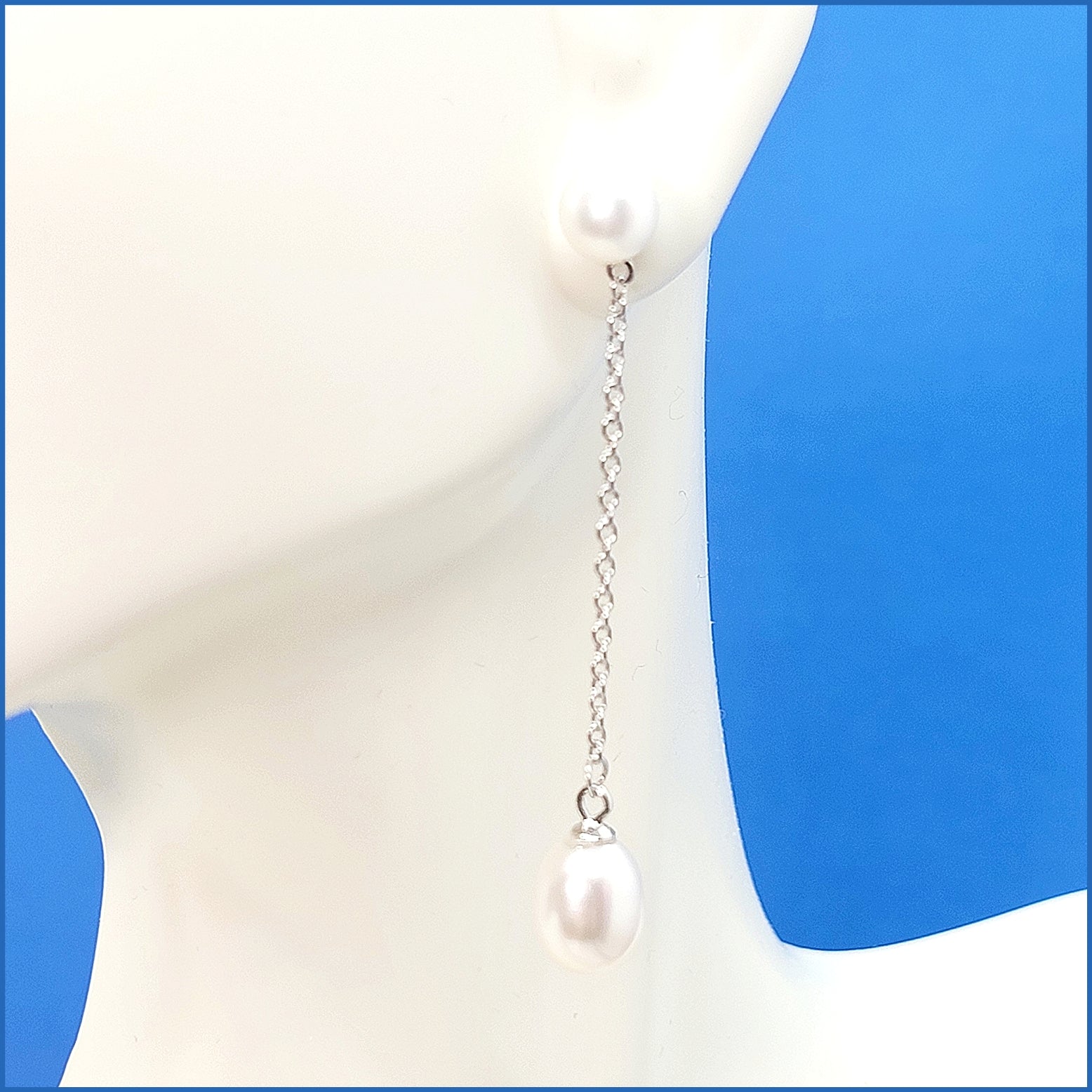 Pearl Dangle Earrings
