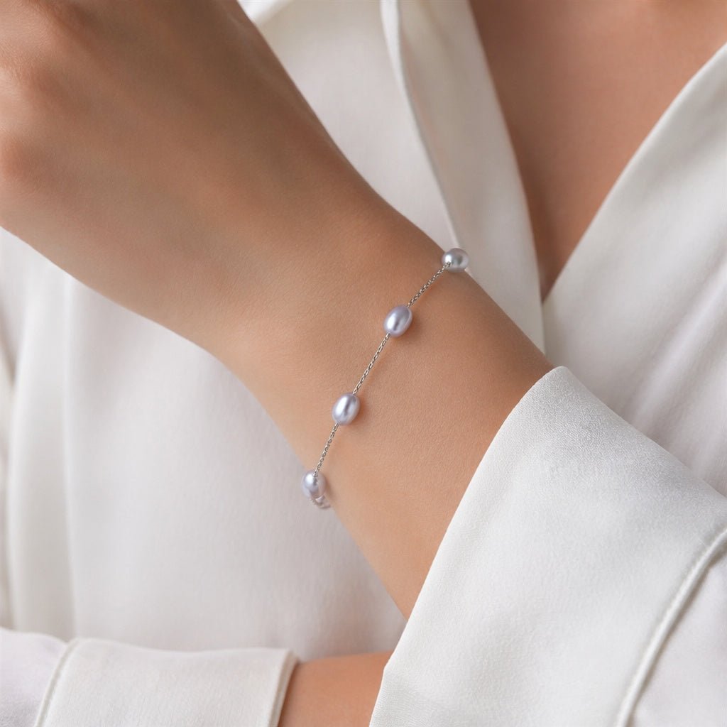 Pearl Station Bracelet