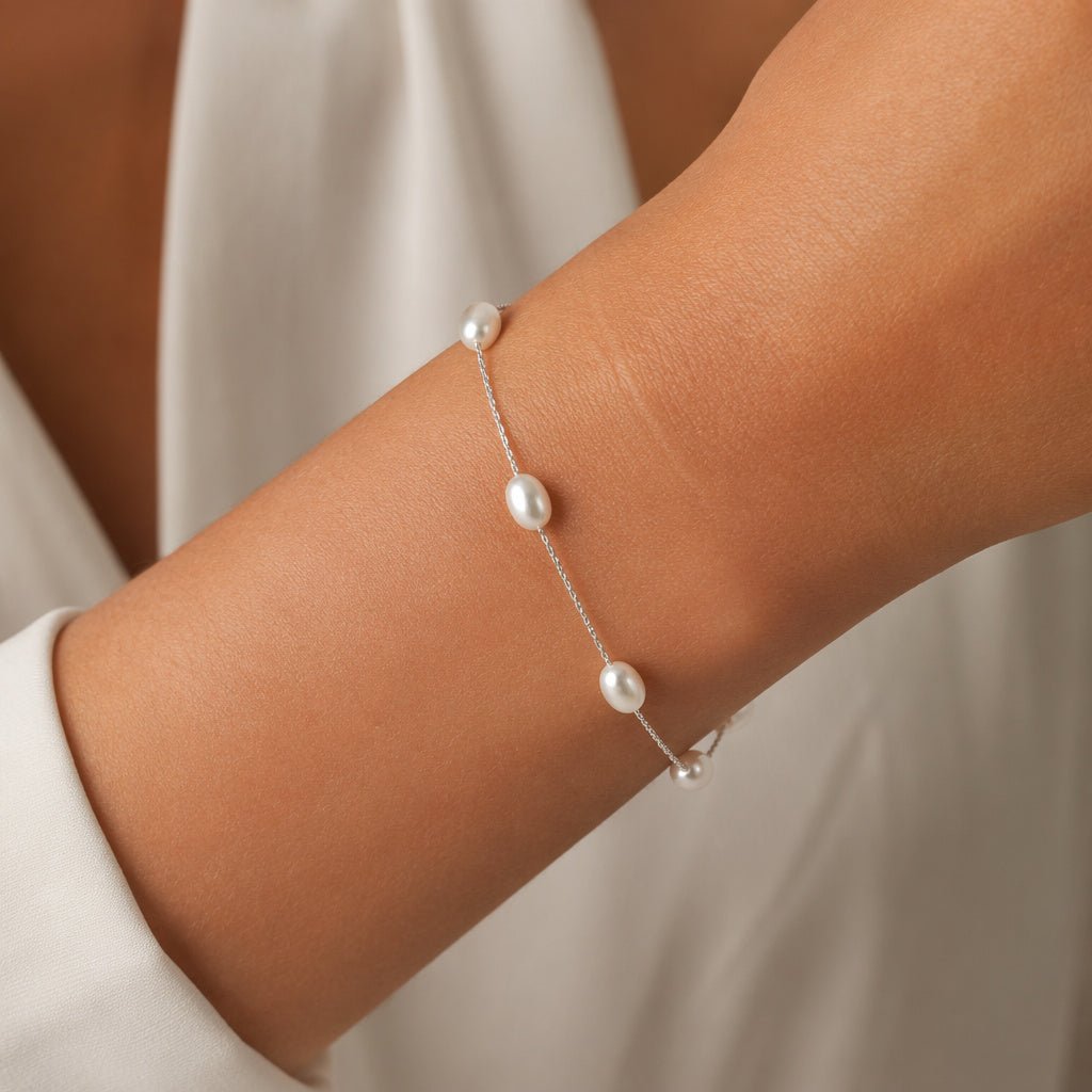 Pearl Station Bracelet