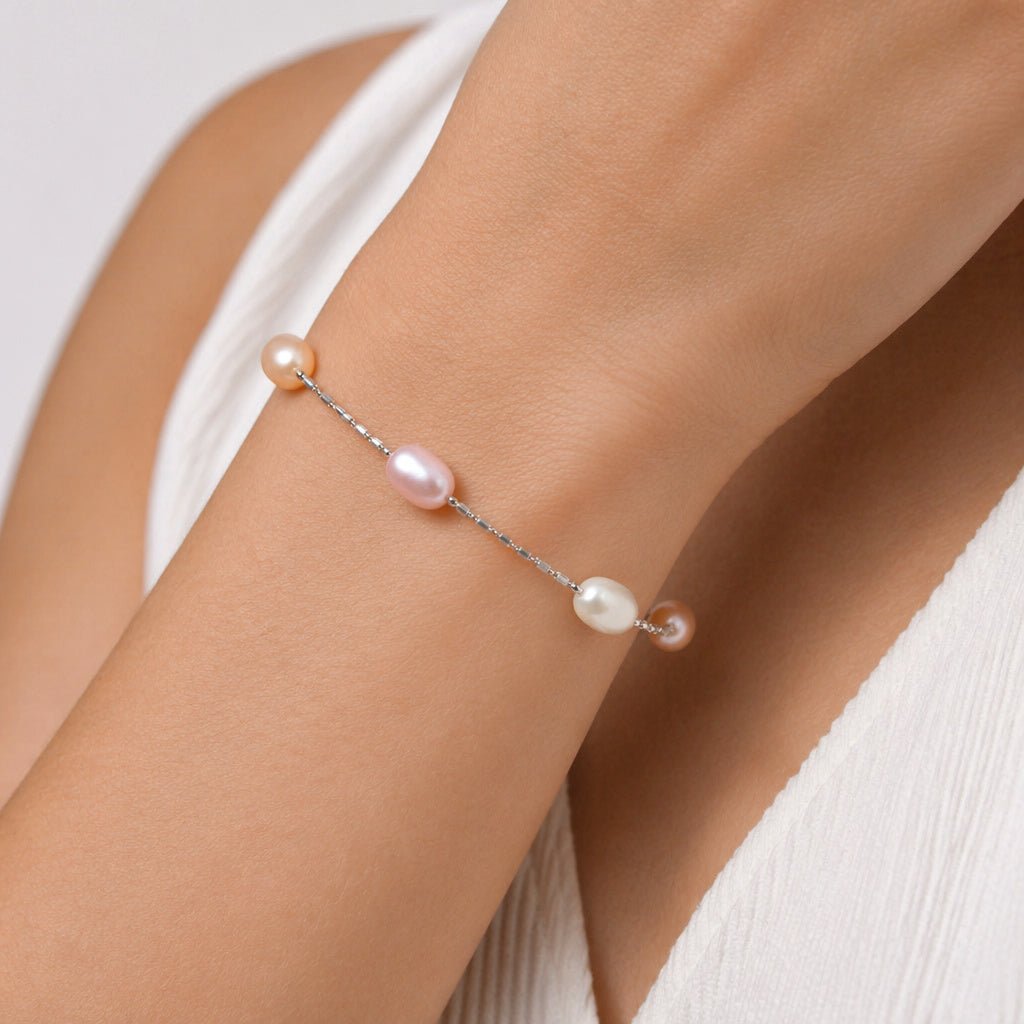 Pearl Station Bracelet