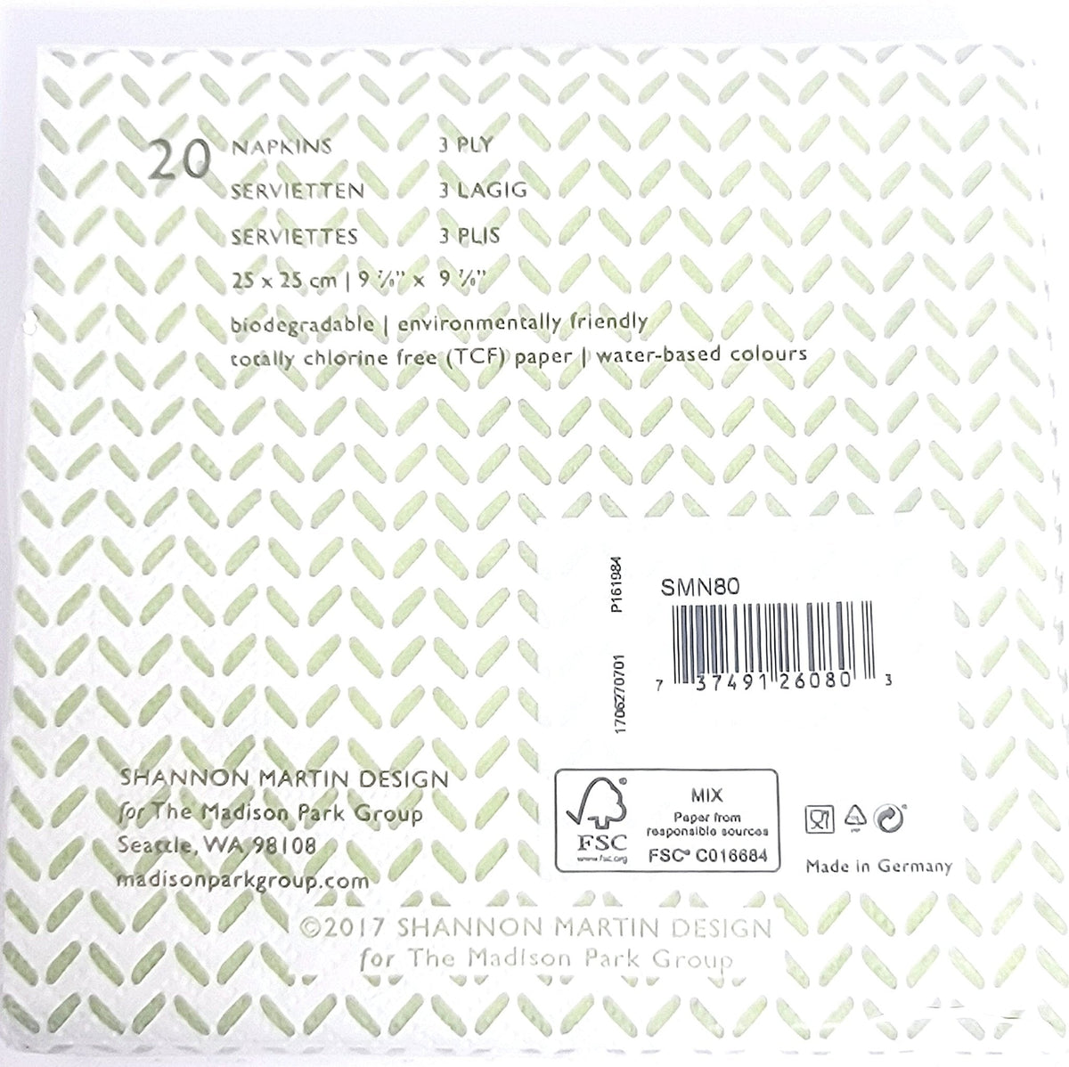 Fun Cocktail Napkins by Shannon Martin