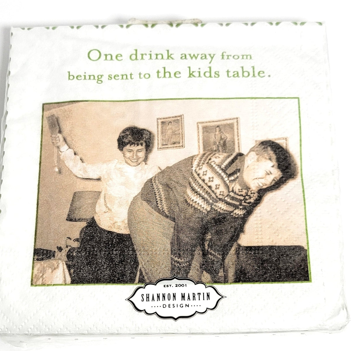 Fun Cocktail Napkins by Shannon Martin