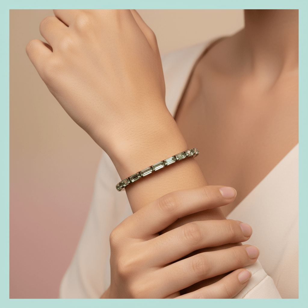 Baguette Cuff Bracelet