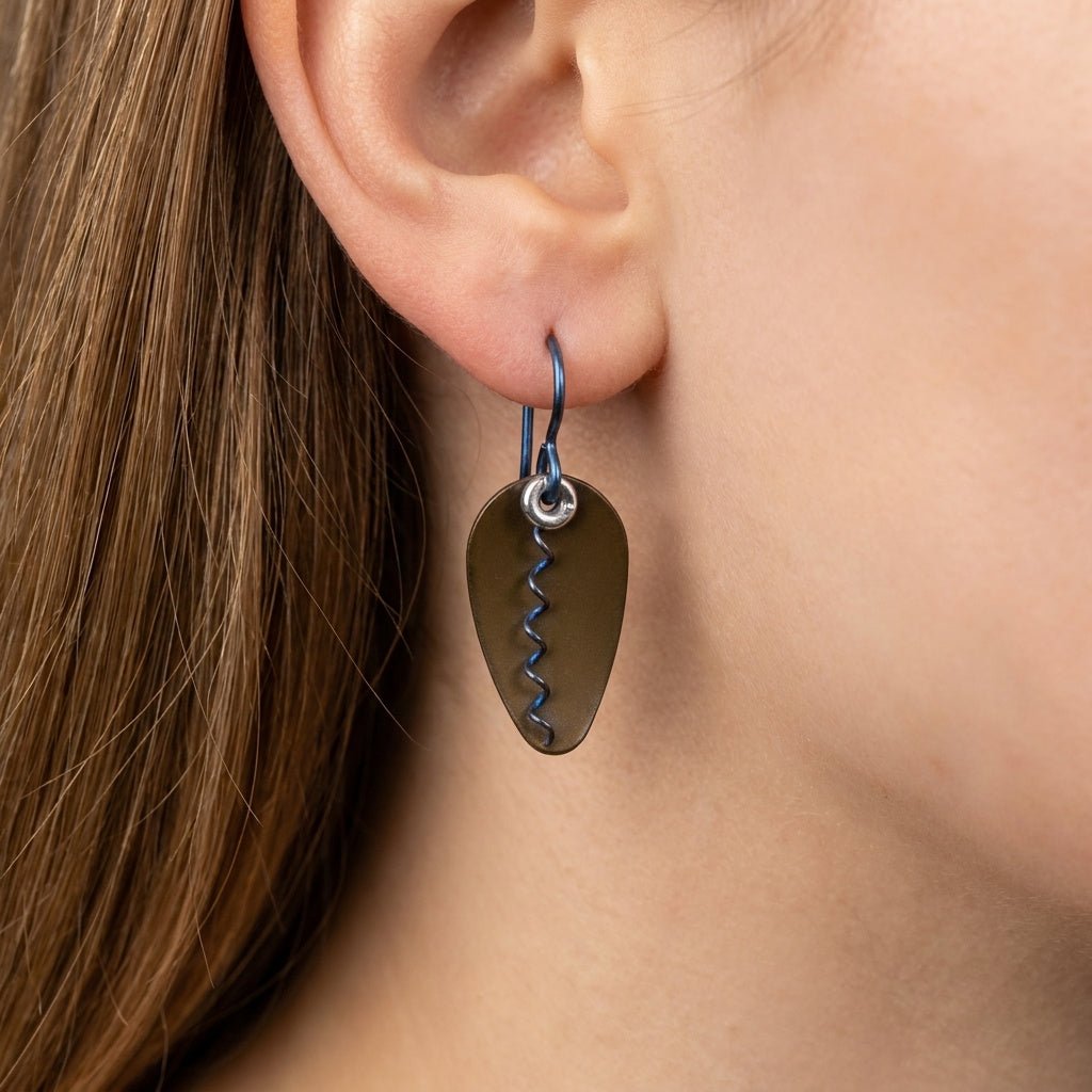 Spin Earrings by Q3 Art