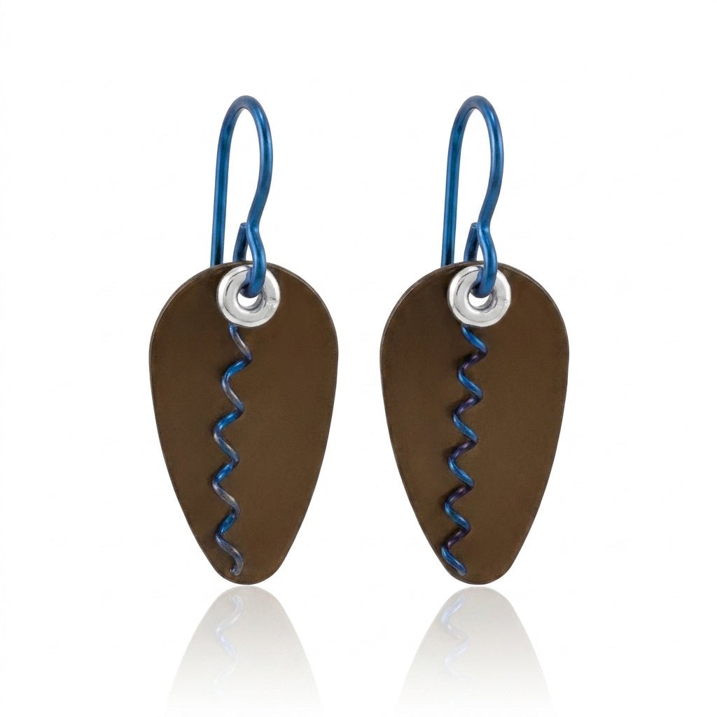 Spin Earrings by Q3 Art