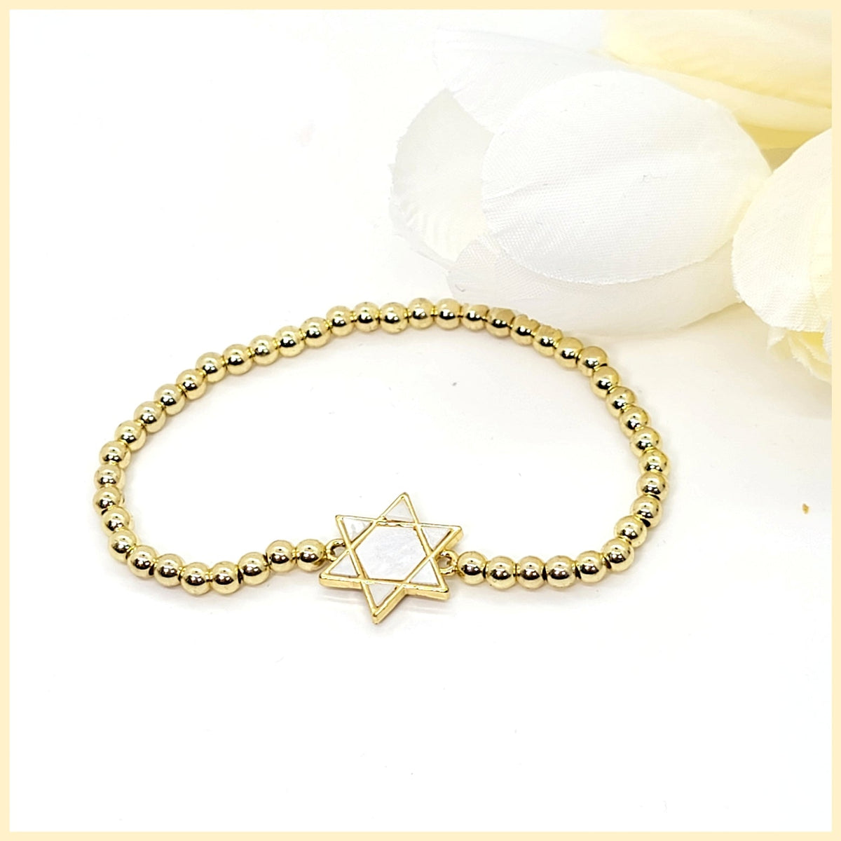 Mother of Pearl Star Bracelet