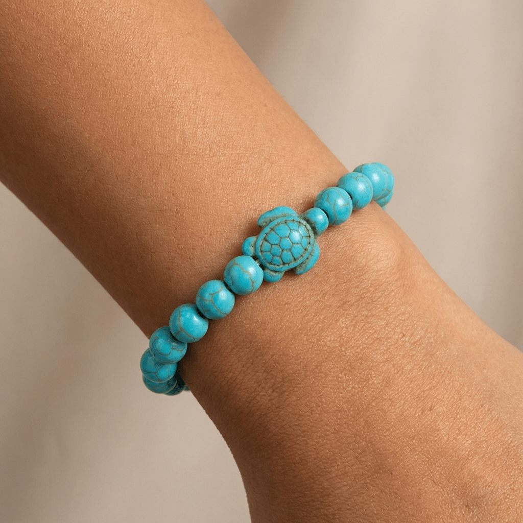 Turquoise Turtle Bracelet