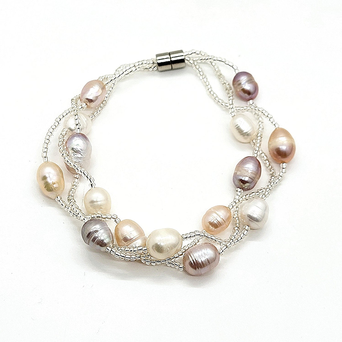 Woven Pearl Bracelet