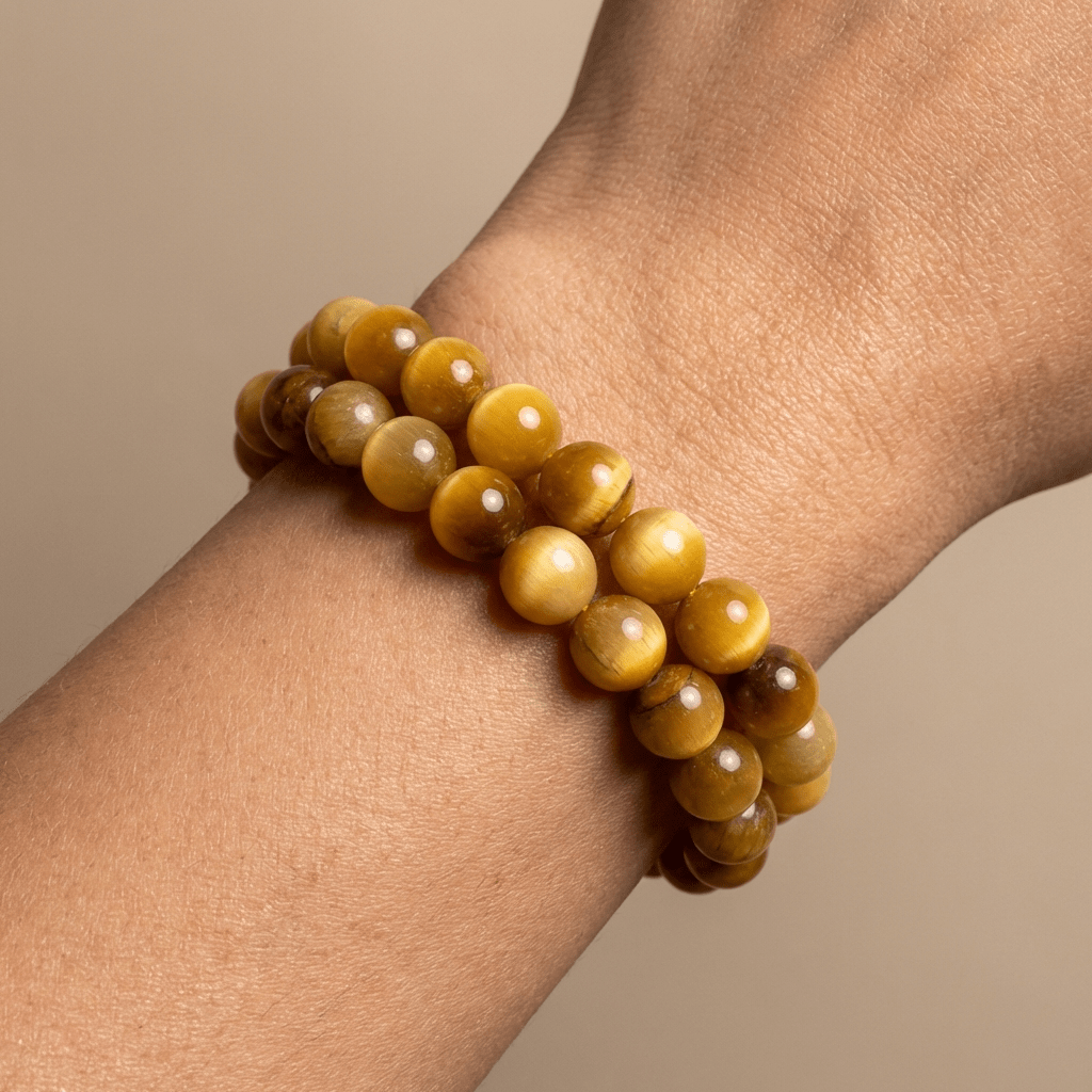 Vibrant Gemstone Bead Bracelet Collection