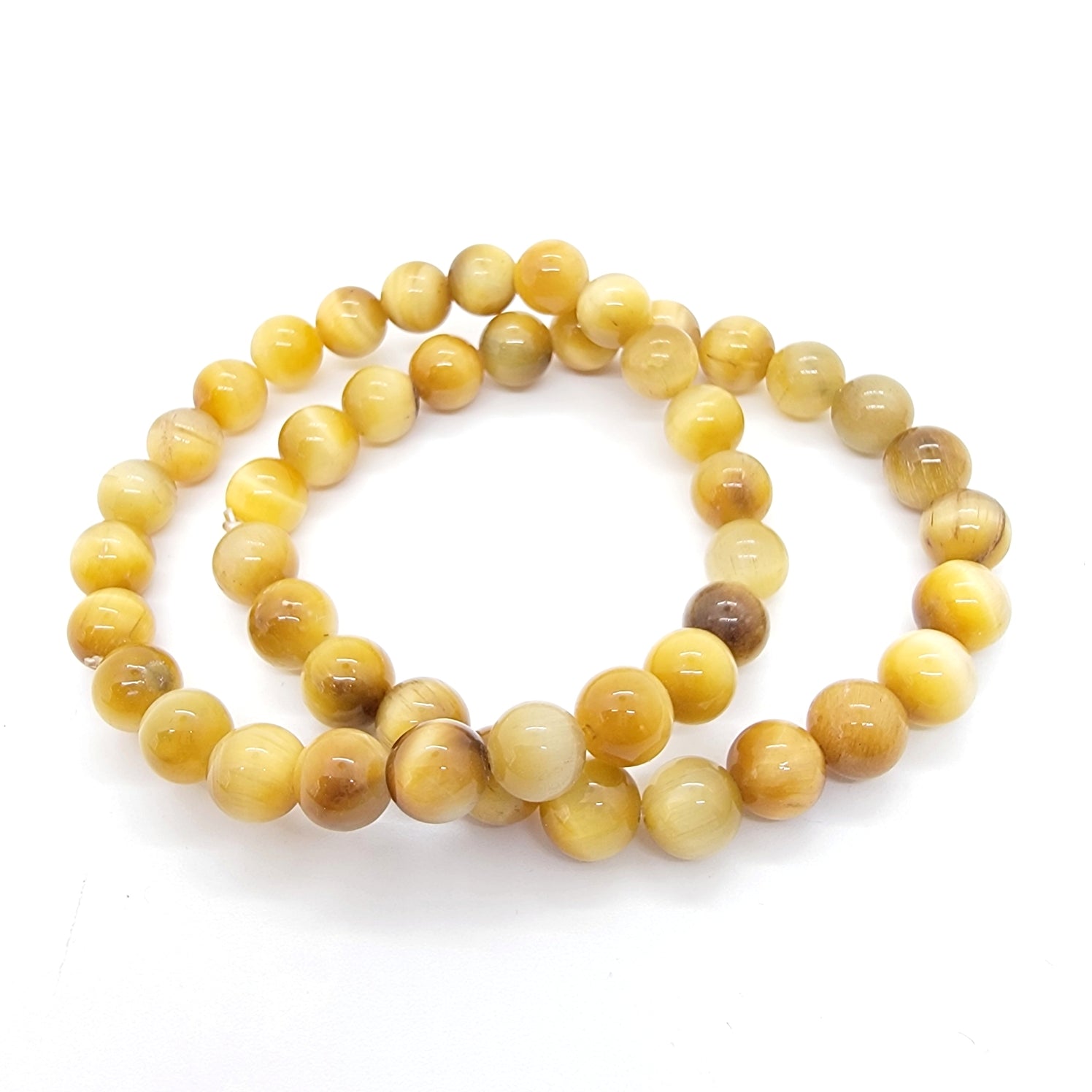 Vibrant Gemstone Bead Bracelet Collection
