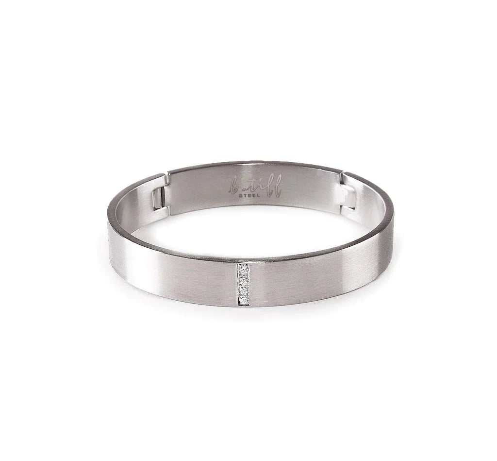 B. Tiff 4-Stone Pavé Bangle Bracelet