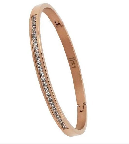 Matte Half Eternity Bracelet
