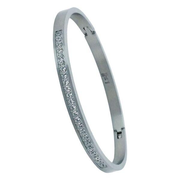 Matte Half Eternity Bracelet