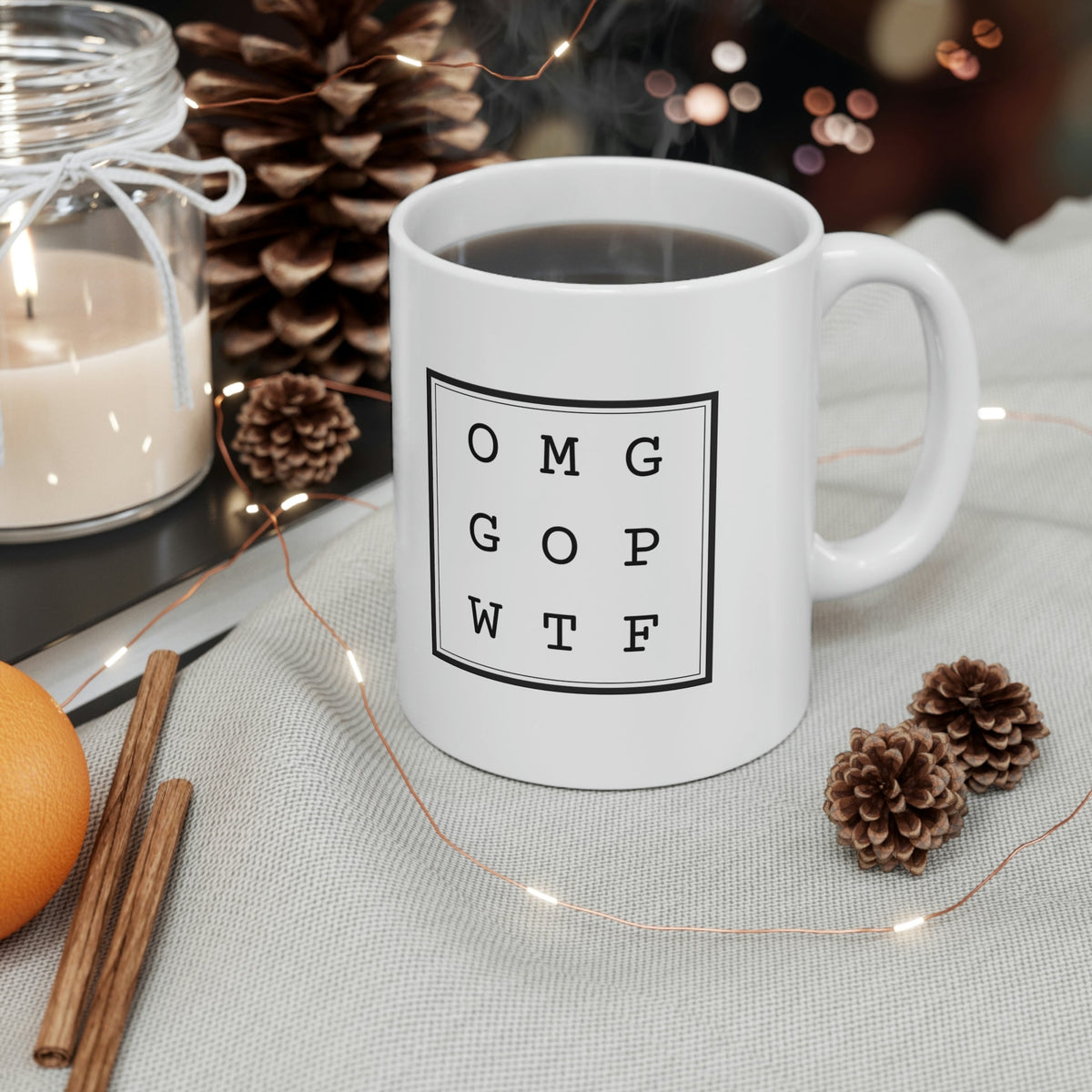 OMG GOP Ceramic Mug 11oz