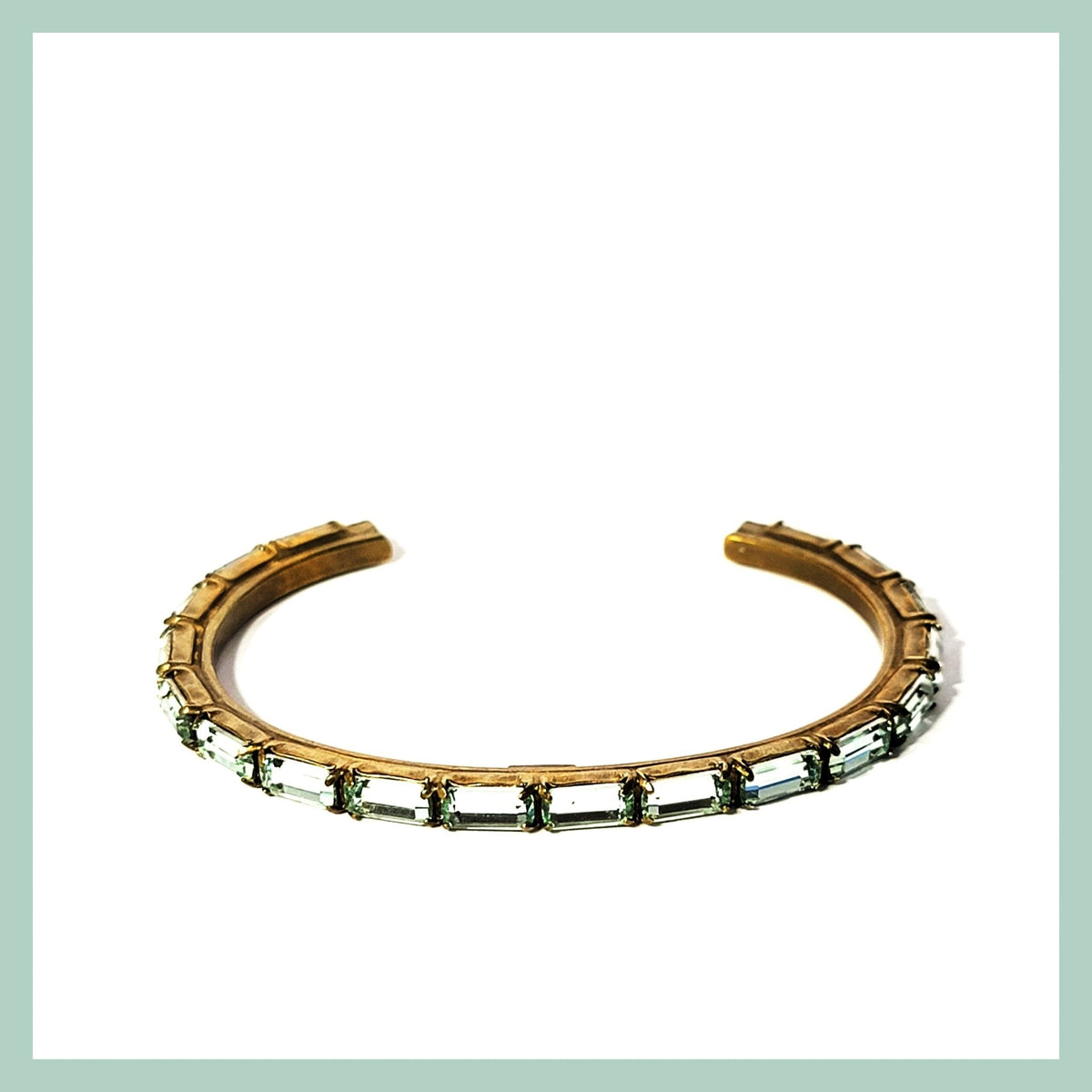 Baguette Cuff Bracelet