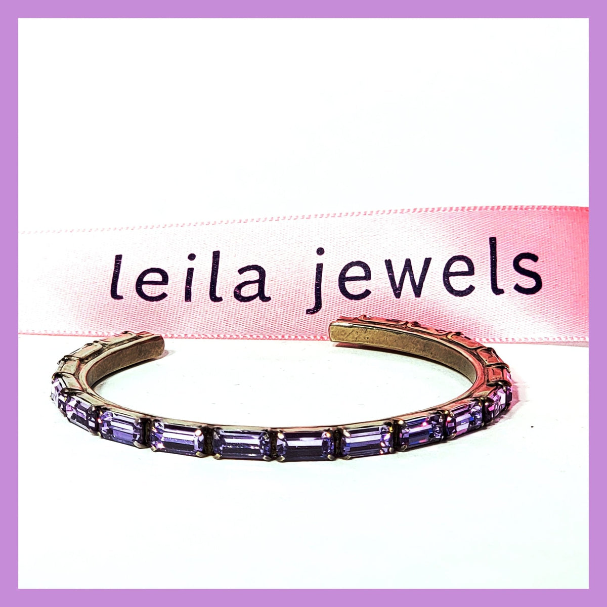 Baguette Cuff Bracelet