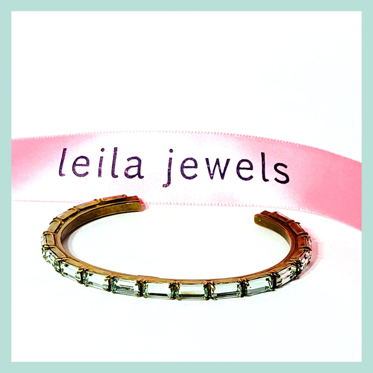 Baguette Cuff Bracelet