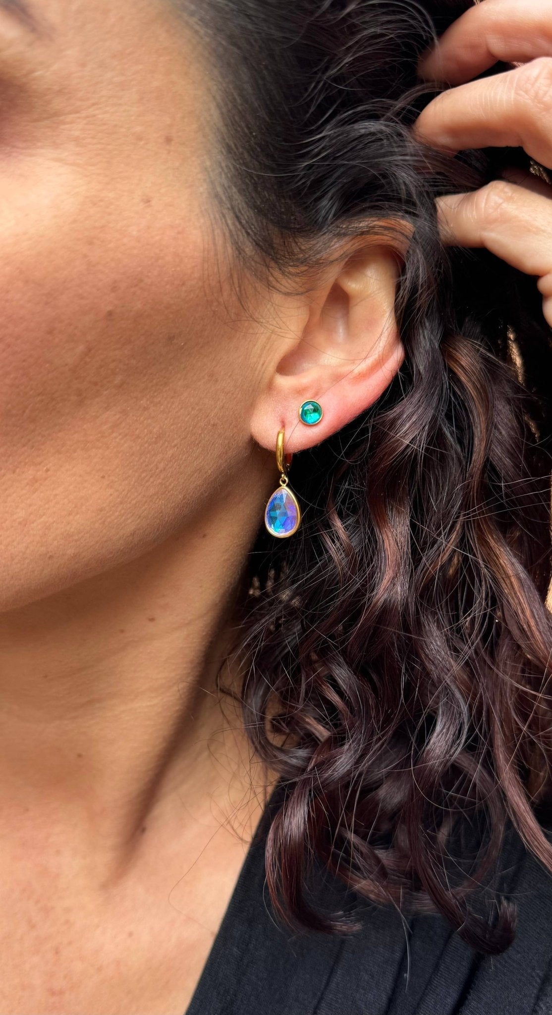 Halo Crystal Studs