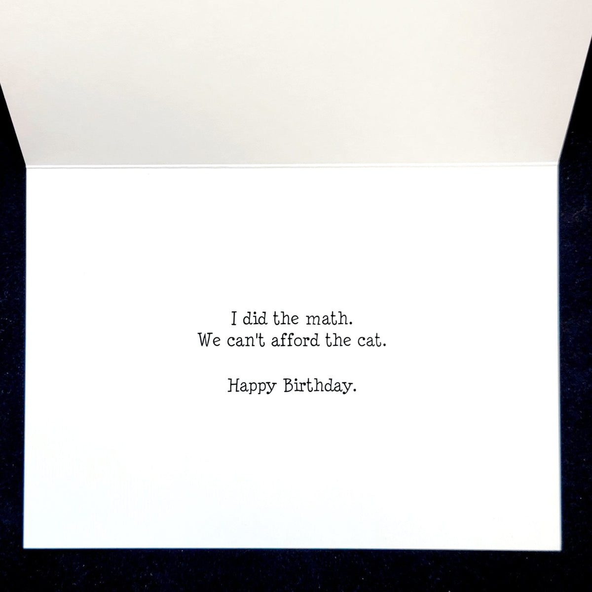 Did the Math Greeting Card