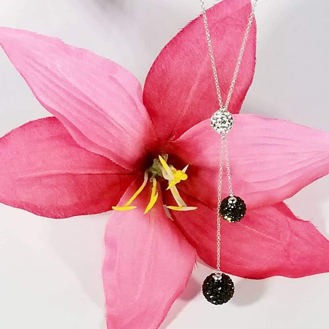 Disco Ball Necklace