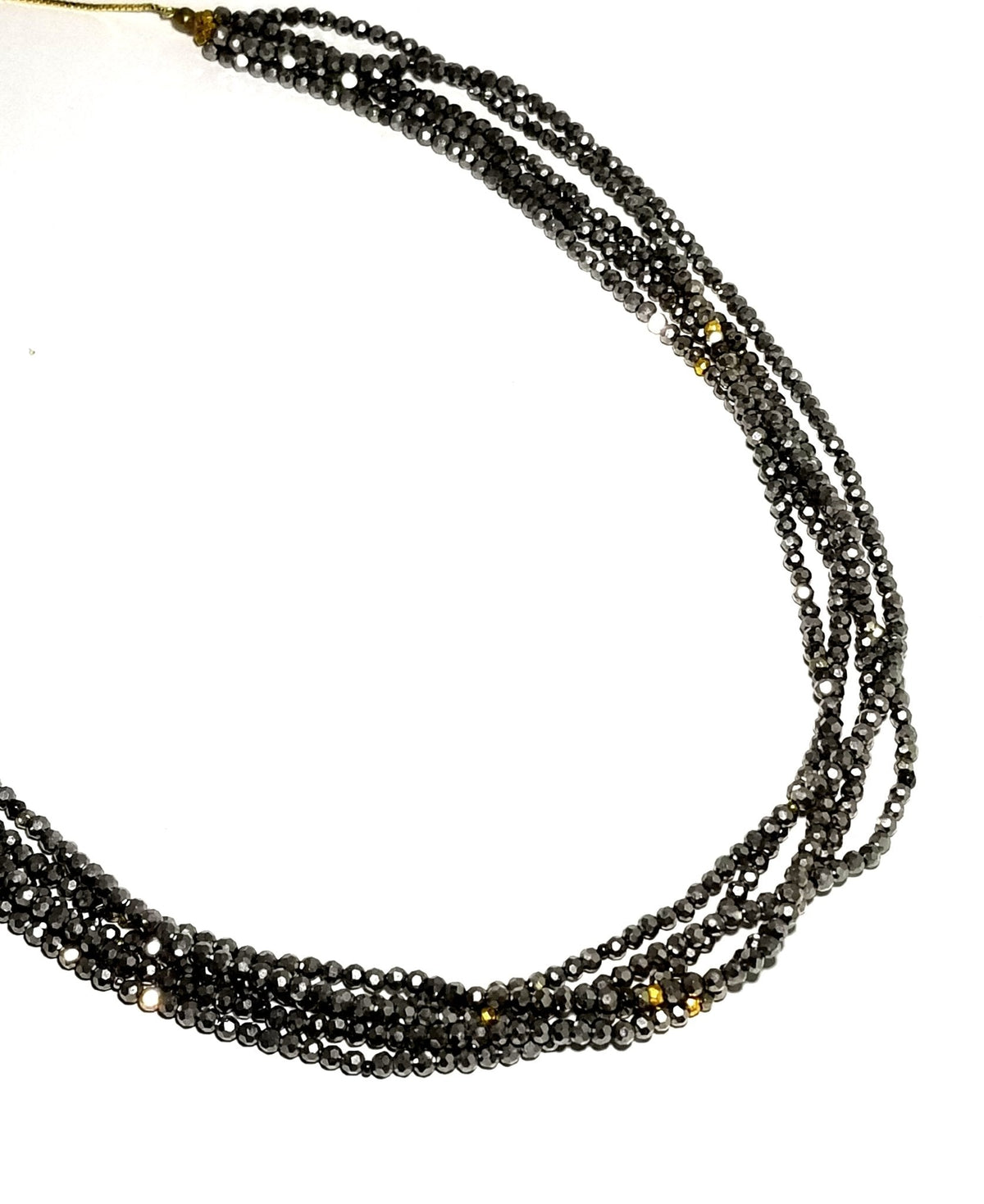 Hematite and Pyrite Necklace