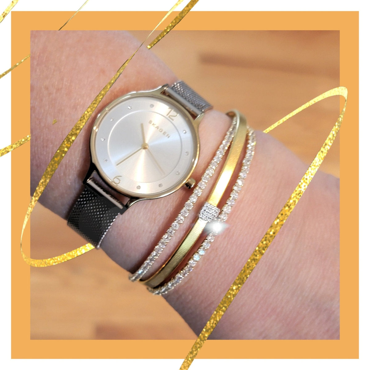 Skinny Pavé Bangle