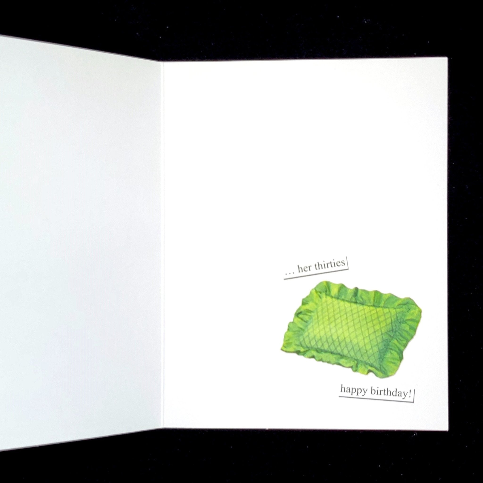 Thirties Greeting Card