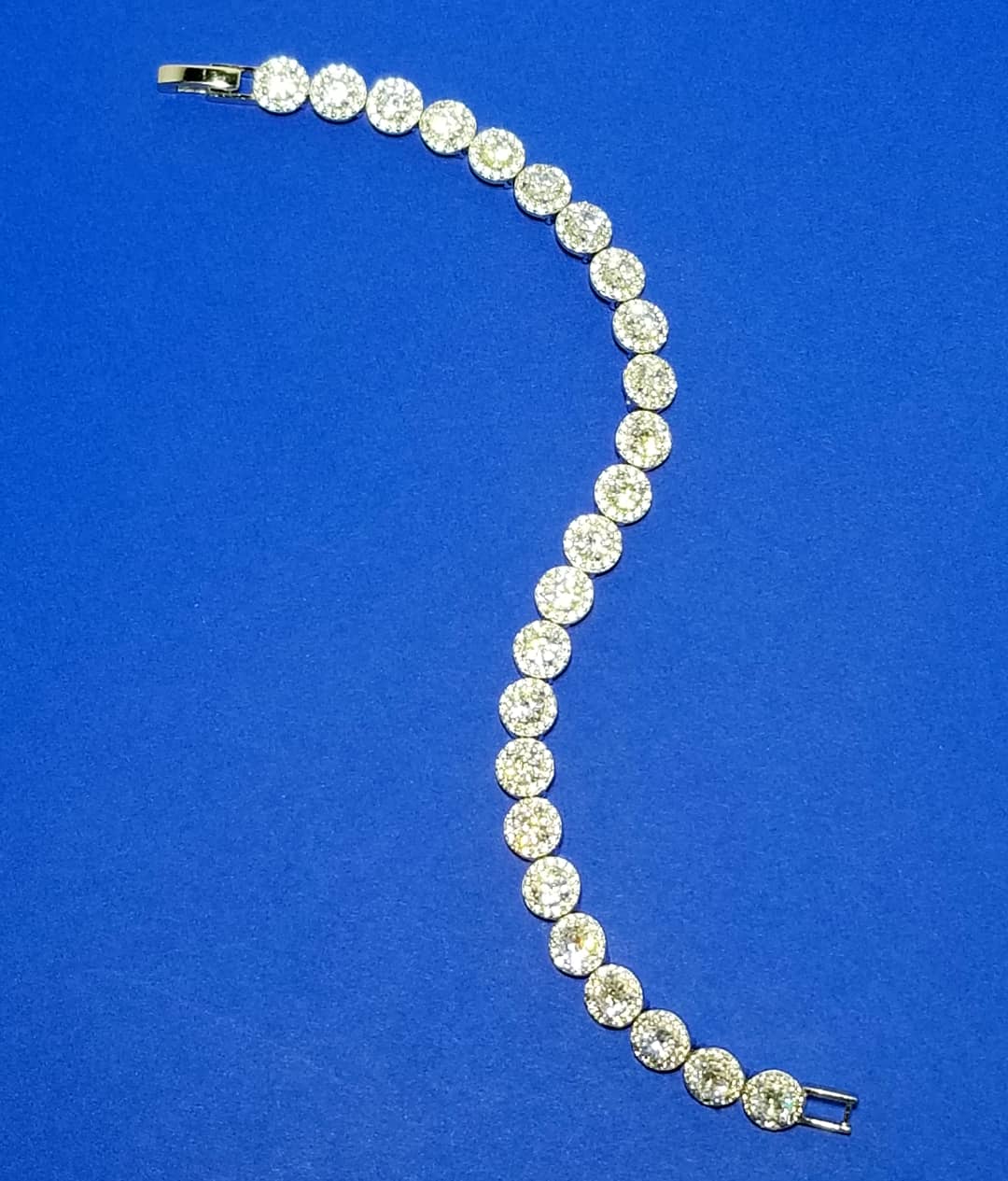 Sterling Silver Zirconia Tennis Bracelet