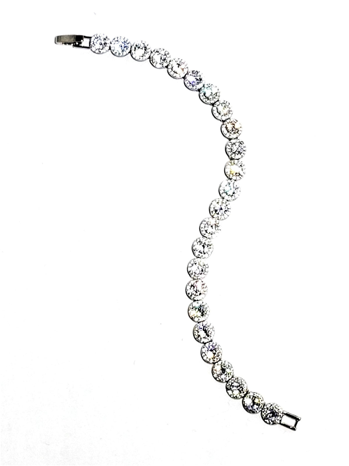 Sterling Silver Zirconia Tennis Bracelet